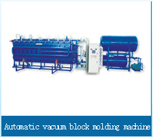 Automatic vacuum block molding machine