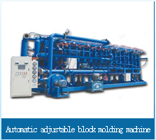 Automatic adjustable block molding machine