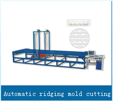 Automatic ridging mold cutting machine