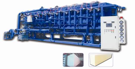 Automatic air-cooled sheet molding machine