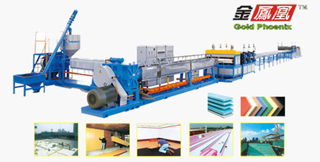 	Production Line for Plastic Extruding Machine