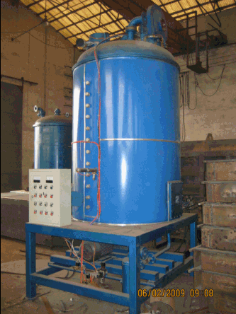 Semi-automatic batch ration foaming machine